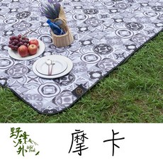 WILD ZONE 野峰地墊 厚款 300x300 / 300x360 露營地墊, 摩卡,300*360cm