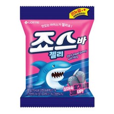 롯데 젤리셔스 죠스바젤리 70g, 1개