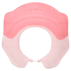 兒童3D帽簷洗髮帽, 1個, 黃＋藍