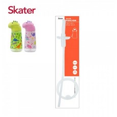 Skater 恐龍造型兒童吸管水壺 420ml 綠色/粉色, 配件-替換吸管組, 1個