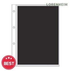 로렌하임 A3 브리핑 포트폴리오화일 내지 20매 세트 사무용품