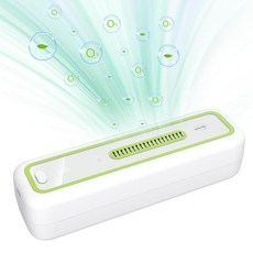 Mini USB Fridge Deodorizer with LED Display - Rechargeable and Reusable Odor Eliminator Absorber f