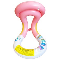 兒童充氣游泳圈 寶寶游泳輔助圈, S - 粉色 - 彩虹 適合2 - 6歲, 1個