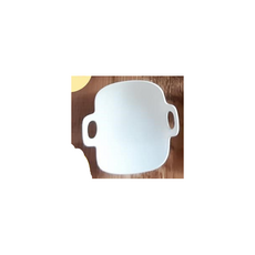 Iihoshi Yumiko 雙耳缽(小) - 日式簡約風餐碗，多色可選，提升餐桌質感, 白, 1個