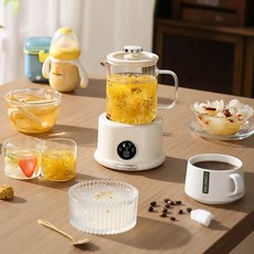 廠家下殺 多功能家用小型養生杯電煮杯全自動一人迷你智能電燉杯養生壺保溫, 0.6L智能款單壺,白月光