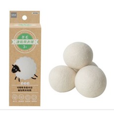 Unilife 羊毛速乾烘衣球 W0988 3入, 詳見包裝, 詳見包裝