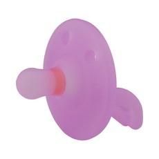 아가프라 체온감지 따띠 쪽쪽이+케이스 신생아 아기 공갈젖꼭지 출산준비물, 1개, 라일락퍼플, 1단계(0~6 개월)