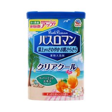 [의약 부외품] 어스 제약 목욕 로망 입욕제 클리어 쿨 600g, 1