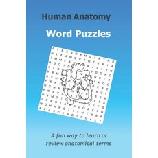 (영문도서) Word Search Puzzles Human Anatomy Paperback, Wen Publishing, English, 9780995290884