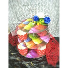 玻璃點心架 玻璃轉台 二層 三層 繽紛色彩多層蛋糕點心架/點心盤, 1個