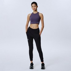 스파이더 [스파이더] 여성 올데이 기모 슬림 조거 레깅스 SPJFCNFL256WBLK 598561