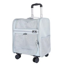 LADUTA 拉布塔 大容量寵物雙肩背包 萬向輪透氣雙肩拉桿貓包, 1個, 雙肩拉桿貓包