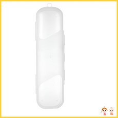 寶寶湯匙專用透明外殼，便攜防塵餐具收納盒，外出用餐衛生防護, 收納盒, 1個