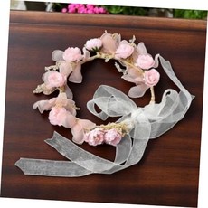 신부화관 로망스플라워화관셀프웨딩헤어밴드, 본상품