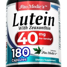 FITO MEDIC'S Lab Lutein Supplement with Zeaxanthin 180 Capsules Botanical Formula, FITO MEDIC'S Lab Lutein Supple