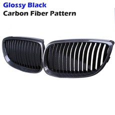 전차종자동차그릴 튜닝그릴 프론트 후드 신장 그릴 범퍼 블랙 그릴 BMW E92 E93 3 시리즈 M3 쿠페 자동차 액세서리 교체 부품에 적합 전면그릴, 1개