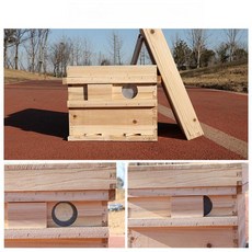 올데이프로덕트 토종벌통 벌통 원목 양봉자재 상자, 무왁스 49x30x26cm B, 1개, 1g