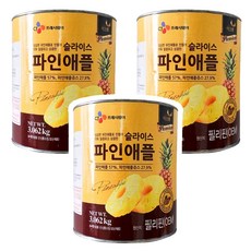 이츠웰 파인애플캔(슬라이스)3.062Kg, 3.062kg, 3개