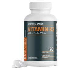 브론슨 비타민 K2 MK-7 100mcg 베지테리안 타블렛