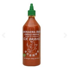 황소표 OX 스리라차 소스, 1개, 515g