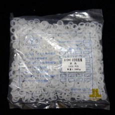 O型密封圈 防水膠圈 飾品用矽膠圈 白色油封橡皮環 環保耐高溫, 7*1.5 中孔4 1000 包, 1個