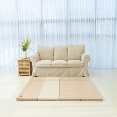 도담도담 논슬립 항균 폴더매트 1+1, 샌드베이지