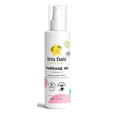 리틀 에뚜왈 베이비 케어 센서티브 마사지 오일 신생아부터, 1개, 200ml