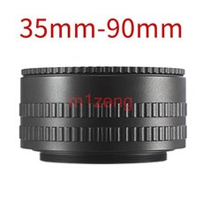 초점 헬리코이드 링 어댑터 카메라 렌즈용 매크로 익스텐션 튜브 마운트, 01 m58-m58 35-90mm, 1개