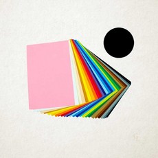 칼라펠트 접착 검정색 45x30cm 붙이는 펠트지 색지 540H 1개입