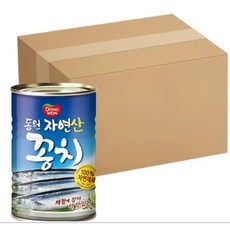 동원 꽁치 통조림, 400g, 24개