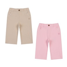 아가방 봄 유아 아동 바지 메이세미와이드9부바지 NC유성점