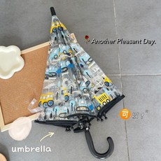雨傘 兒童卡通雨傘 兒童雨傘男女挖土機卡通透明傘兒童傘安全小學生寶寶幼兒園長柄傘