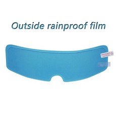 오토바이 자전거 헬멧 다용도 헬멧, 방수 필름 1pcs
