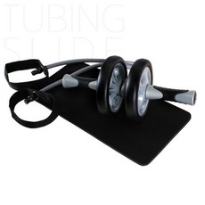 튜빙 슬라이드 AB롤러 홈트, 블랙, body257