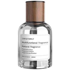 CAR & FAMILY 汽車香水 160ML 大容量 車載香薰 淡香 除異味, 1個, 茉莉