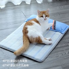 물놀이매트 고양이 강아지 에어바운스 물놀이 풀장, D. 아이스실크 쿠션 펫매트 얇은 1.7cm, B. 1222파운드 스타일크기에 따라 파운드 수가 결정