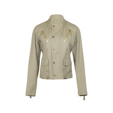 보테가 베네타 중고 만다린 칼라 코튼 재킷