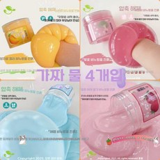 어린이들의 촉감놀이를 위한 슬라im, 1000ml, 26 4개입 가지+체리+소금+딸기