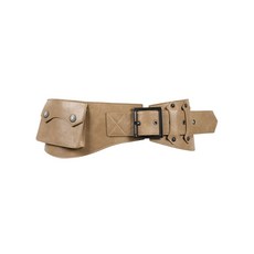 [아캄] Studded Belt Bag (Beige)