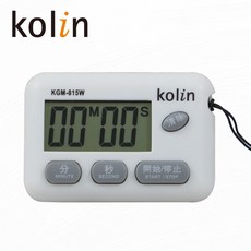 【kolin歌林】多功能正倒數計時器 KGM-815W 低功率、穩定性高 具支架，可站立設計, 1個