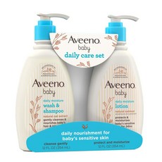 Aveeno 아비노 베이비 데일리케어 워시샴푸 354ml 로션 354ml 708ml, 1개