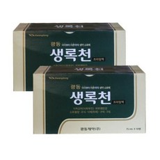 광동 생록천 프라임액 75ml x 20병 생약 마시는 소화제 과식 아이 어른