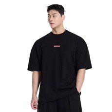 BYSEC 특양면 헤비머슬러 오버핏 반팔 티셔츠_2Color