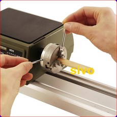 PROXXON 德國迷你魔 NO.27026 三爪聯動夾頭 (鋼製) 用於DB 250，迷你尺寸，鋼製耐用，三爪聯動結構, 1個