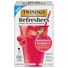 트와이닝스 민트 그린 콜드 브루 아이스 티백 20개입 (6개 팩) 트와이닝스 민트 그린 콜드 브루 아이스 티백 20개입 (6개 팩), Refreshers Strawberry Raspberr, 5 Count (Pack of 1), 85g
