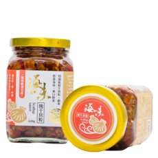 澎湖嚴選純干貝粒醬 320g, 1個