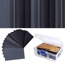 사포 세트 연마지, 102pcs, 102개, 단일