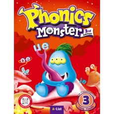 Phonics Monster 3rd Edition_Student Book 3, A*LIST, 초등 1학년