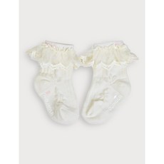 모이몰른 26년가을 로니아레이스양말M263SOI14P-M 유아 아동 가을양말