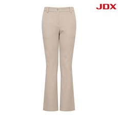 JDX 여성 면혼방 세미 부츠컷 팬츠(X2PTU8721BE)